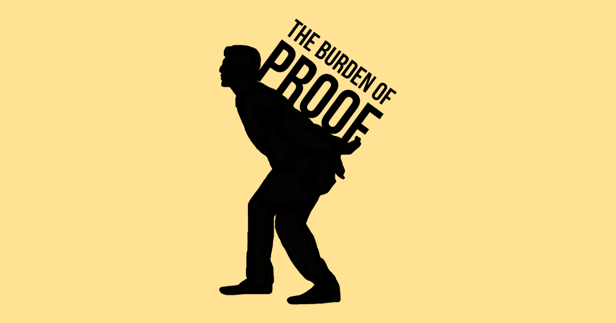The Concept of ‘Burden of Proof’