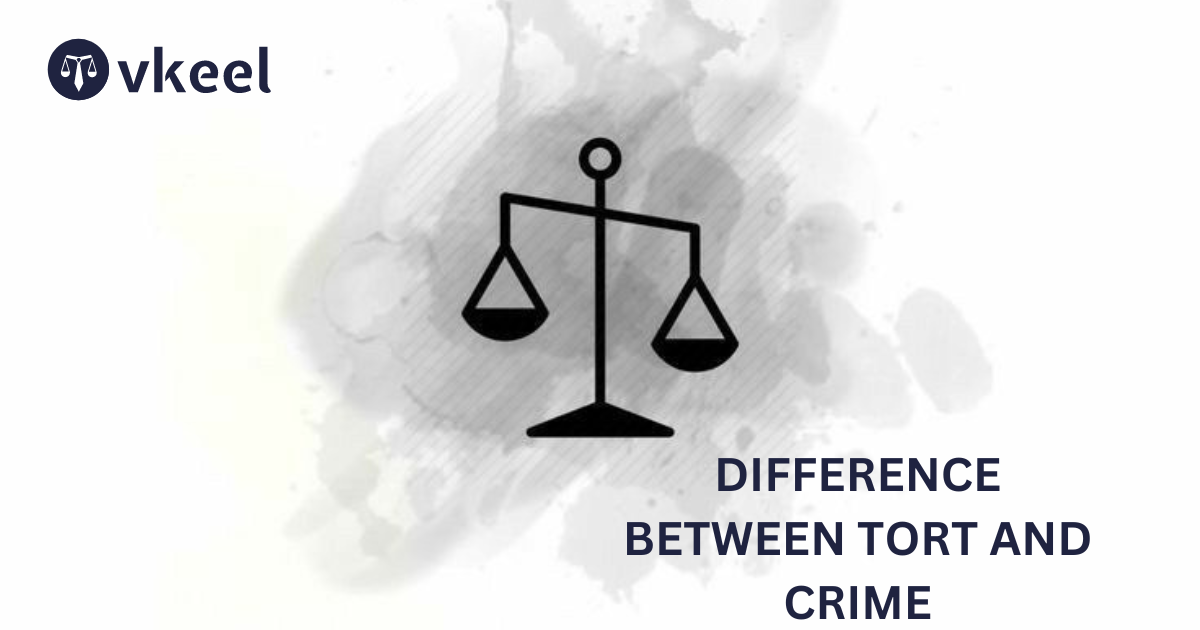 Difference between Tort and Crime